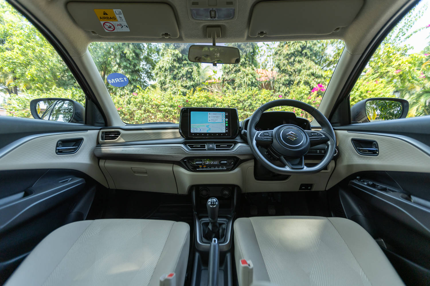 New Maruti Dzire dashboard